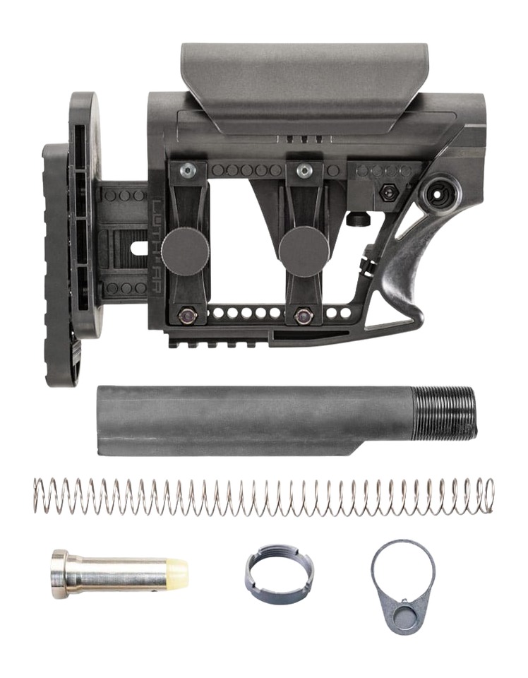 LUTH-AR MBA-3K308M MBA-3 BLACK STOCK ASSY 308 KIT