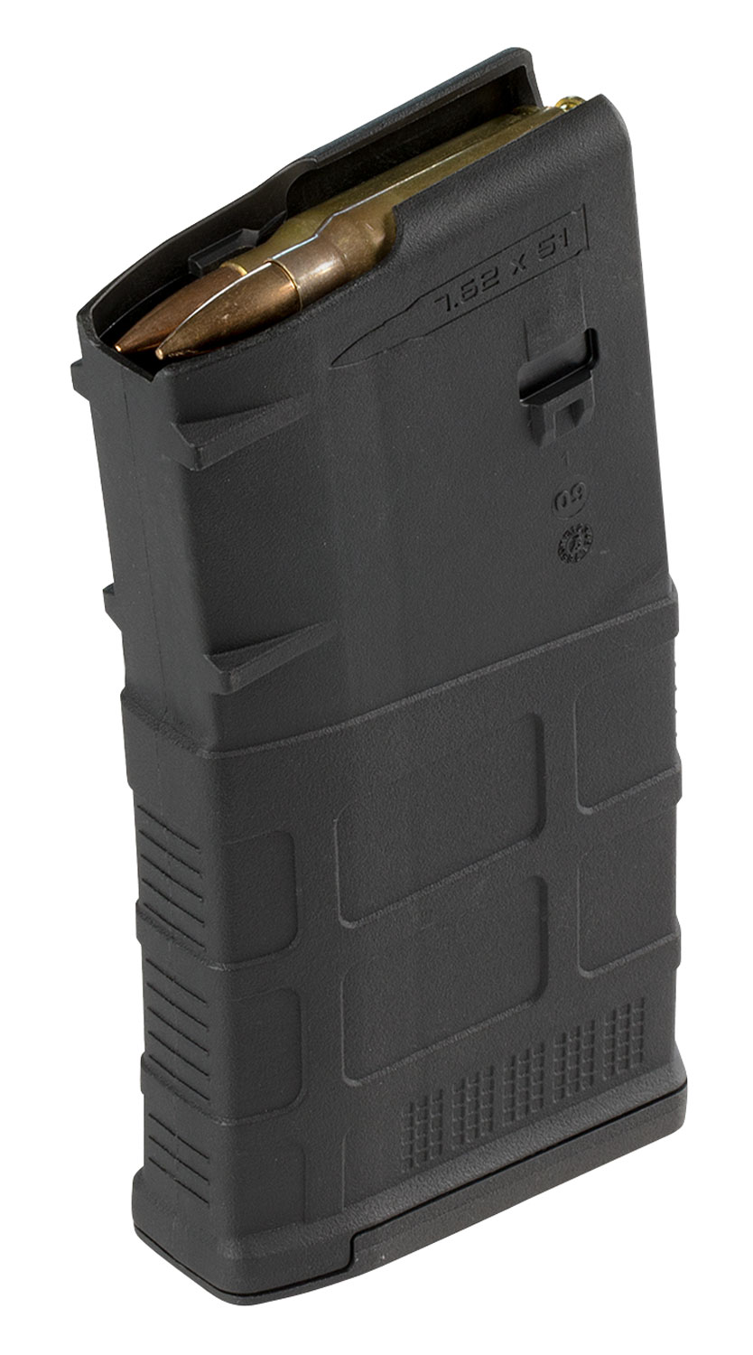 Magpul MAG291BLK PMAG GEN M3 20rd 308 Win/7.62x51mm NATO Fits AR-10/M110/SR25 Black Polymer