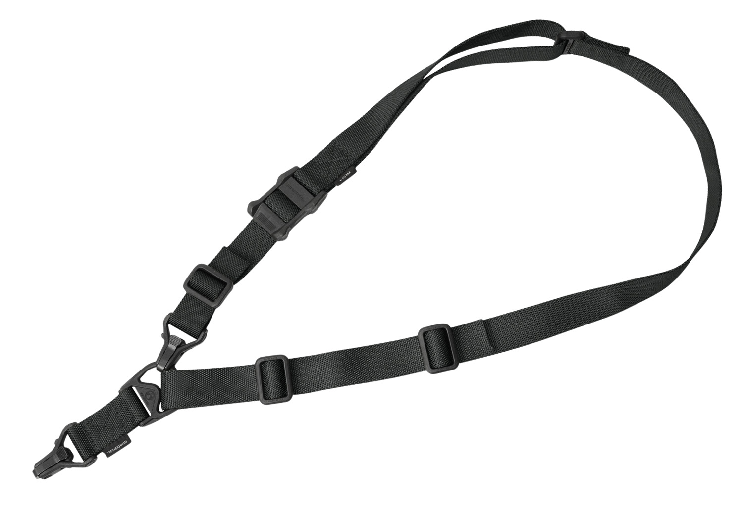 Magpul MAG514BLK MS3 Gen2 Sling Black Nylon 48″-60″ OAL Adjustable One-Two Point Rifle