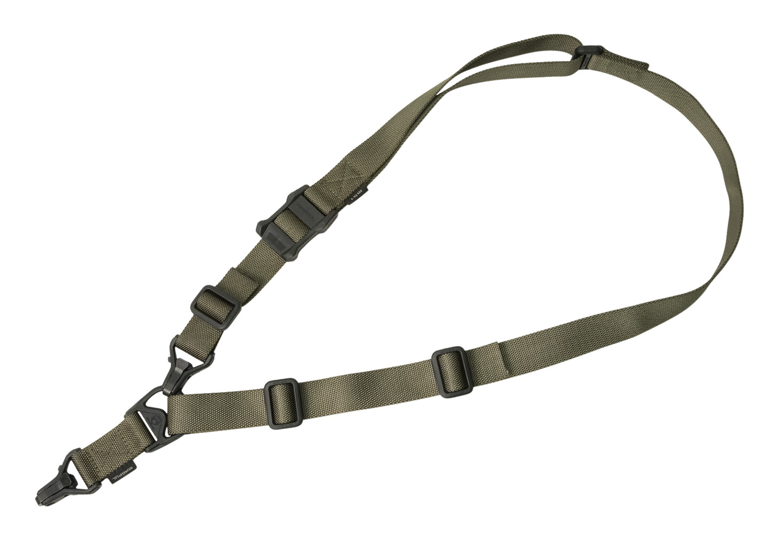 Magpul MAG514RGR MS3 Gen2 Sling Ranger Green Nylon 48″-60″ OAL Adjustable One-Two Point Rifle