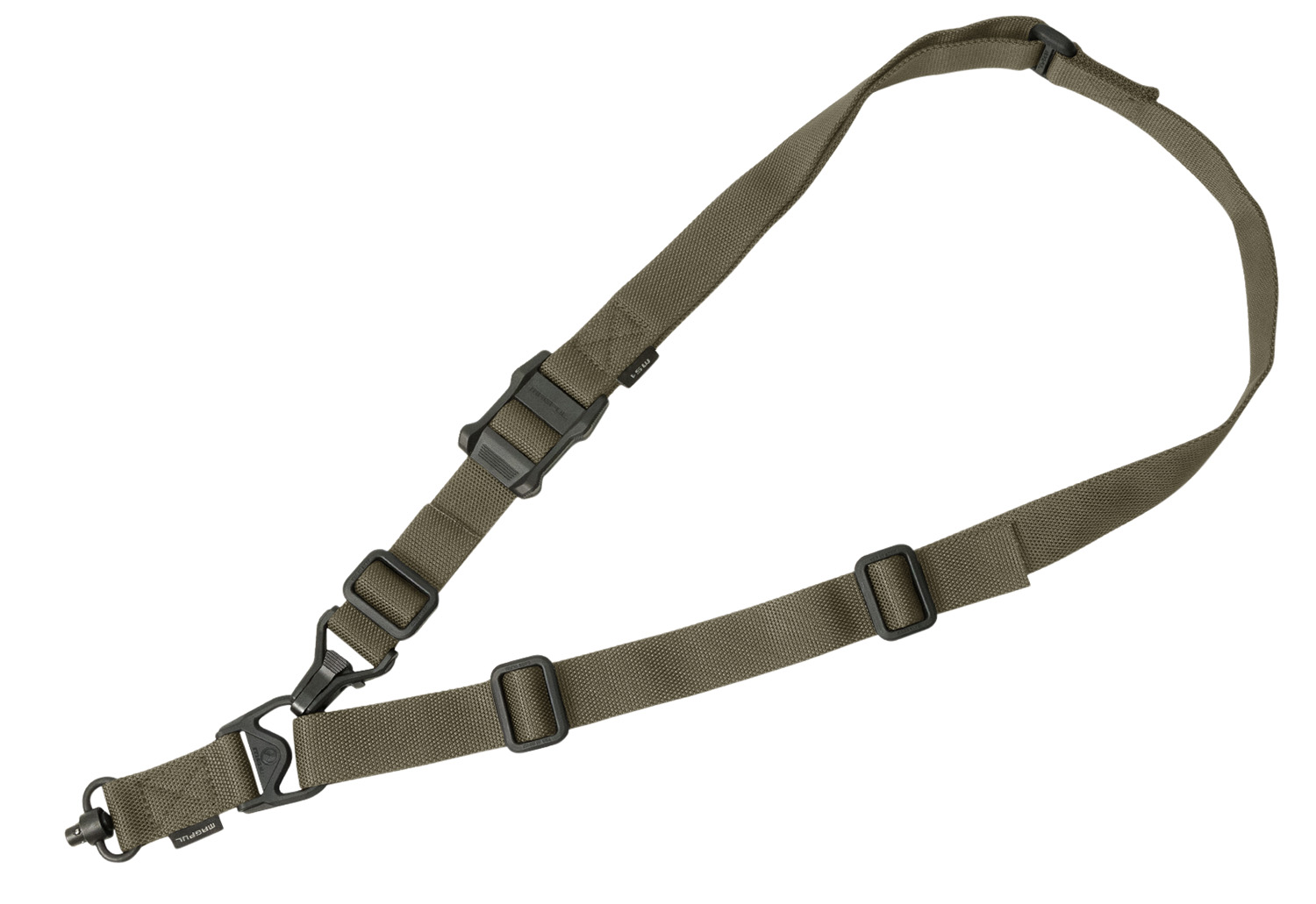 Magpul MAG515RGR MS3 Single QD Sling GEN2 Ranger Green Nylon 48″-60″ OAL Adjustable One-Two Point Rifle
