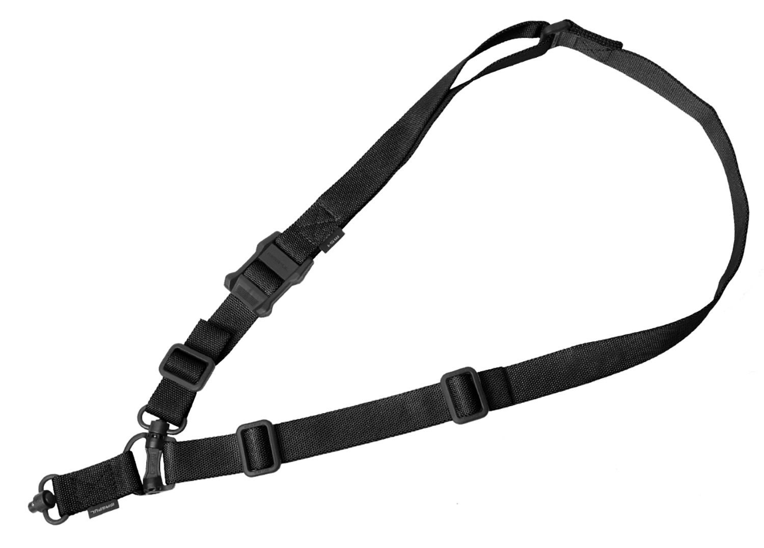Magpul MAG518BLK MS4 Sling GEN2 Black Nylon 48″-60″ OAL Adjustable One-Two Point AR Platform