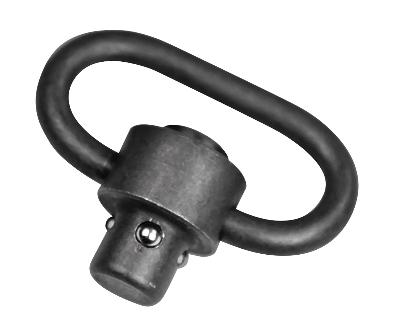 Magpul MAG540BLK Sling Swivel Black Manganese Phosphate 1.25″ Quick Detach/Push Button for AR-15, M16, M4
