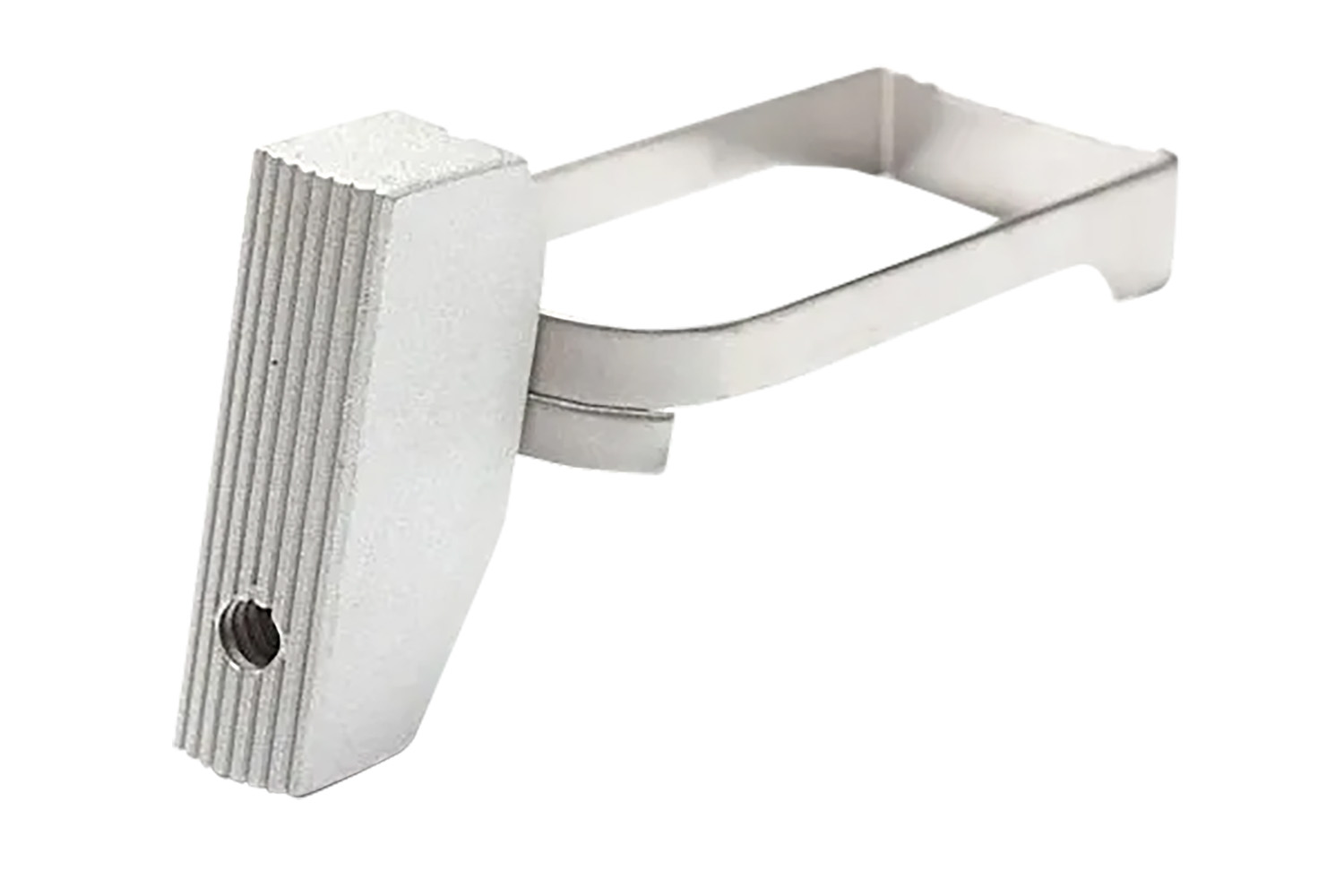 Wilson Combat 190F Ultralight Match  Matte Silver Finish for 1911 Ambidextrous