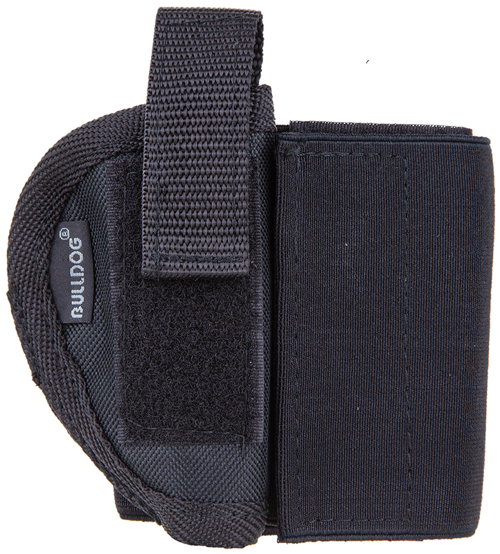 Bulldog WANK20R Ankle Black Elastic Velcro Fits Glock 43 Fits Ruger LC9 Fits Glock 42 Fits 2-3″ Barrel Right Hand