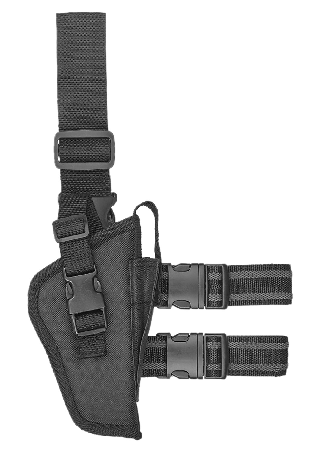 Bulldog WTAC7R Tactical Leg Holster Black Fits 2-4″ Barrel Right Hand