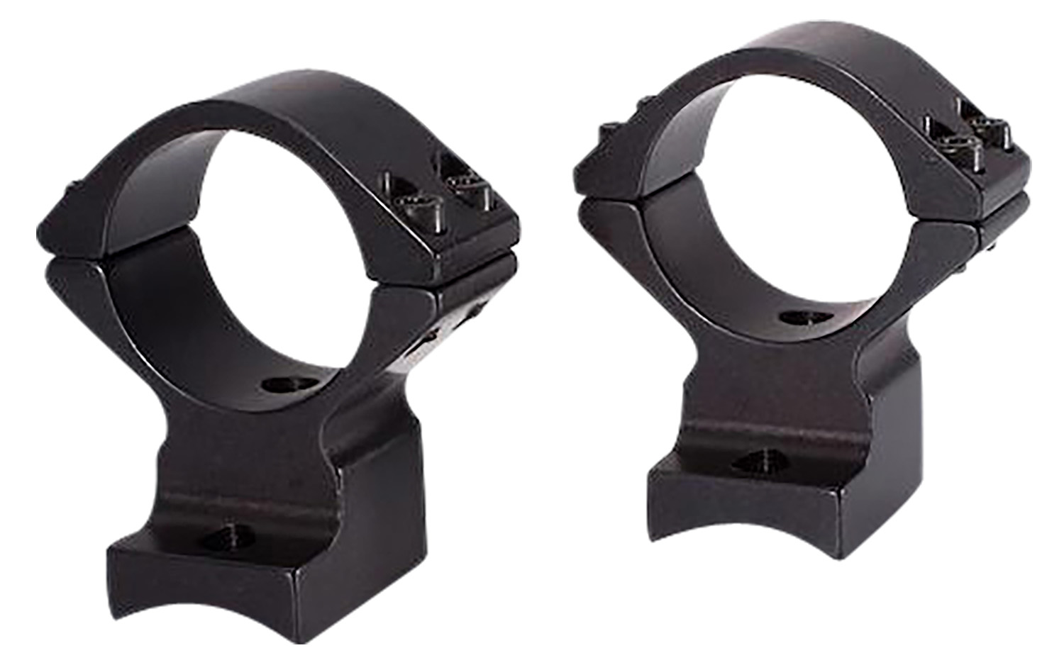 Talley 950734 Scope Mount/Ring Combo  Black Anodized 1″ Tube Weatherby Vanguard High Rings