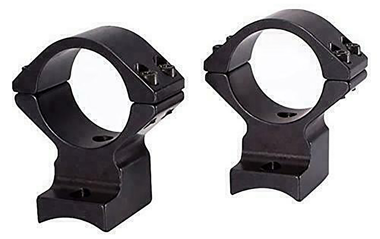 Talley 748749 Scope Mount/Ring Combo  Black Anodized Aluminum 30mm Tube Kimber 84M Medium Rings Short Action 0 MOA