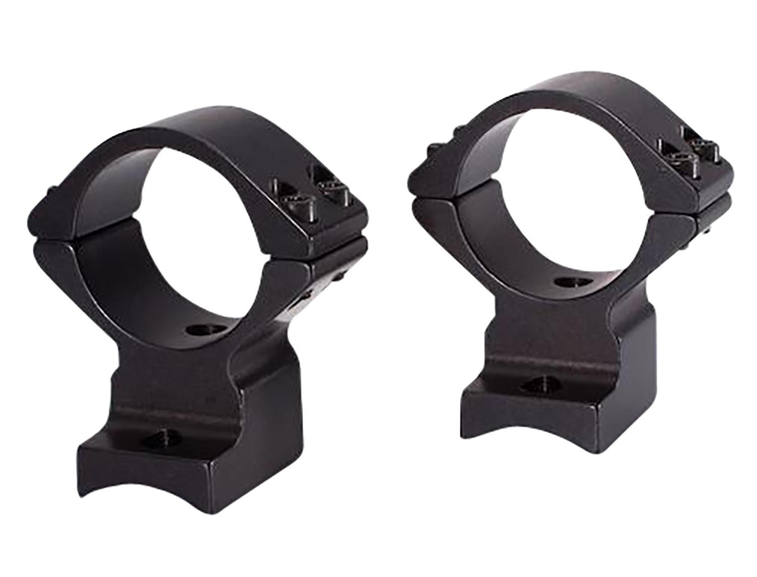 Talley 740711 Scope Mount/Ring Combo  Black Anodized Aluminum 30mm Tube Browning BLR/BAR/BPR Medium Rings 0 MOA
