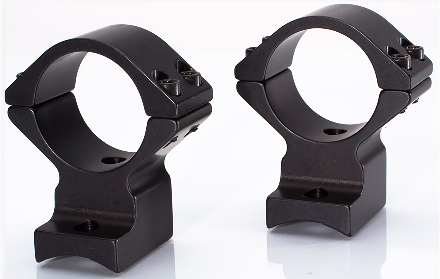 Talley 740706 Scope Mount/Ring Combo Black Anodized Aluminum 30mm Tube Weatherby Mark V Medium Rings Non-Magnum Action 0 MOA
