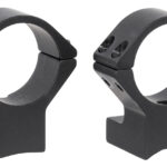 Talley 750706 Scope Mount/Ring Combo  Black Anodized Aluminum 30mm Tube Weatherby Mark V High Rings Non-Magnum Action 0 MOA