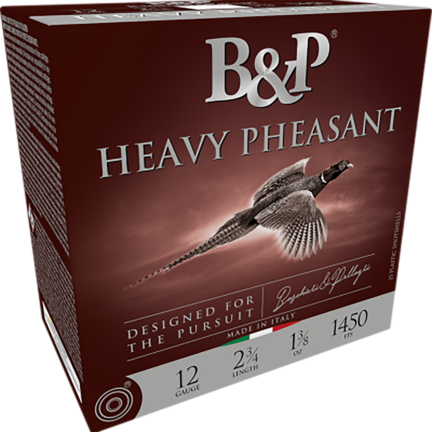 B&p Ammunition 12B38H4 Heavy Pheasant 12Gauge 2.75″ 1 3/8oz 4Shot 25 Per Box/10 Case