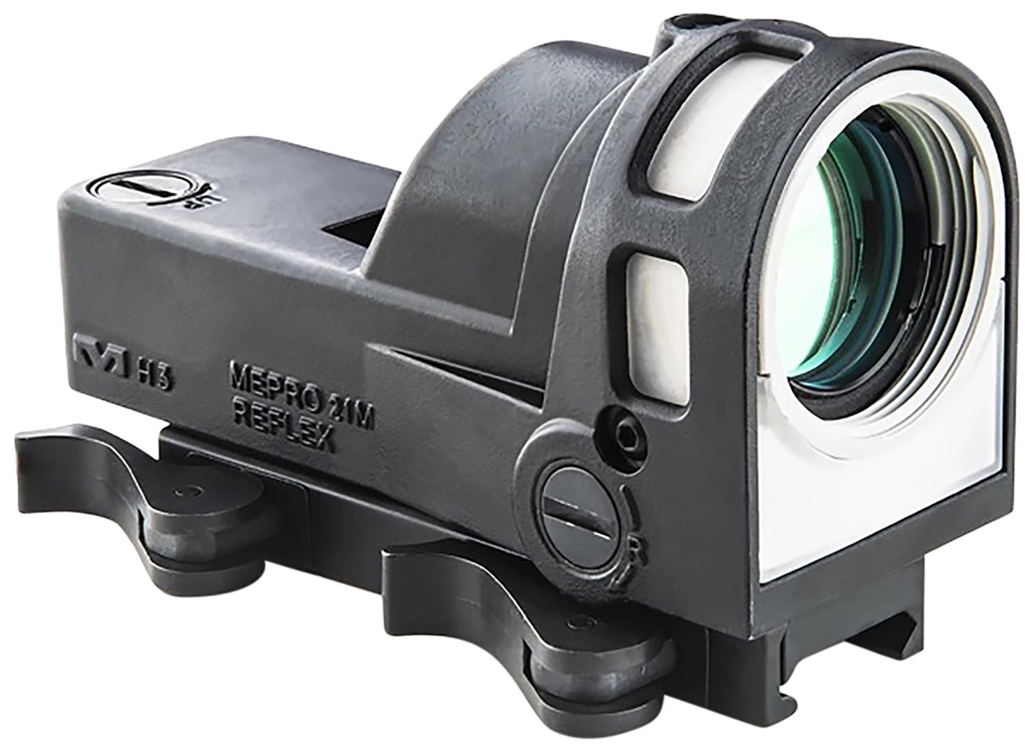 Meprolight USA 626110 M21 Black 1x 30 mm 4.3 MOA Dot Bullseye Reticle