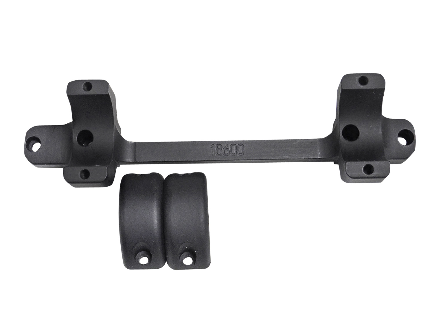 DNZ 18600 Game Reaper-Winchester Scope Mount/Ring Combo Matte Black 1″