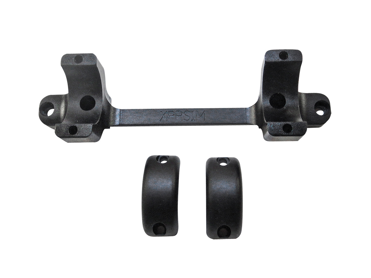 DNZ XPRS1M Game Reaper-Winchester Scope Mount/Ring Combo Matte Black 1″