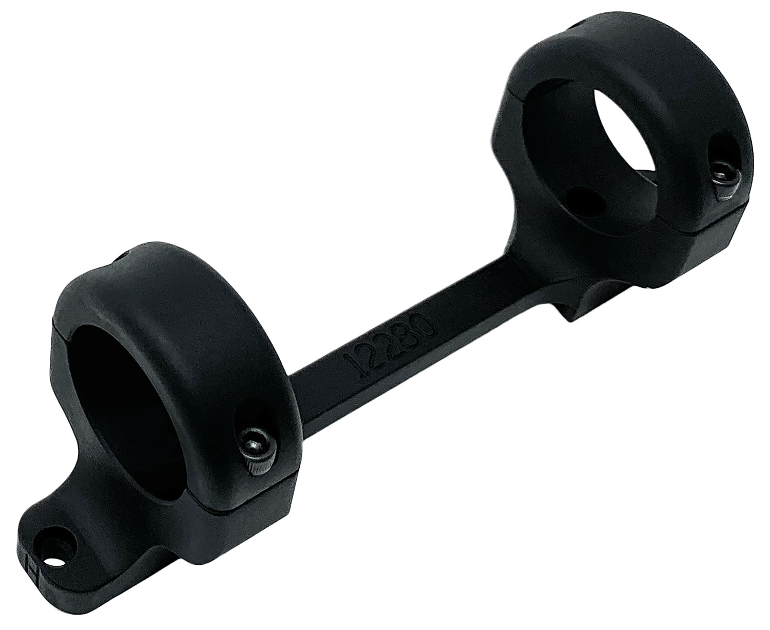 DNZ 12280 Game Reaper-Ruger Scope Mount/Ring Combo Matte Black 1″