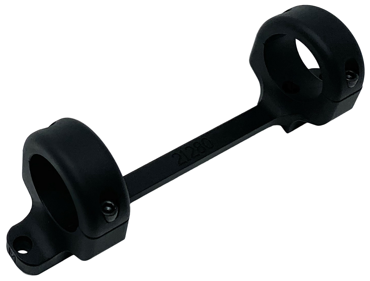 DNZ 21280 Game Reaper-Ruger Scope Mount/Ring Combo Matte Black 1″