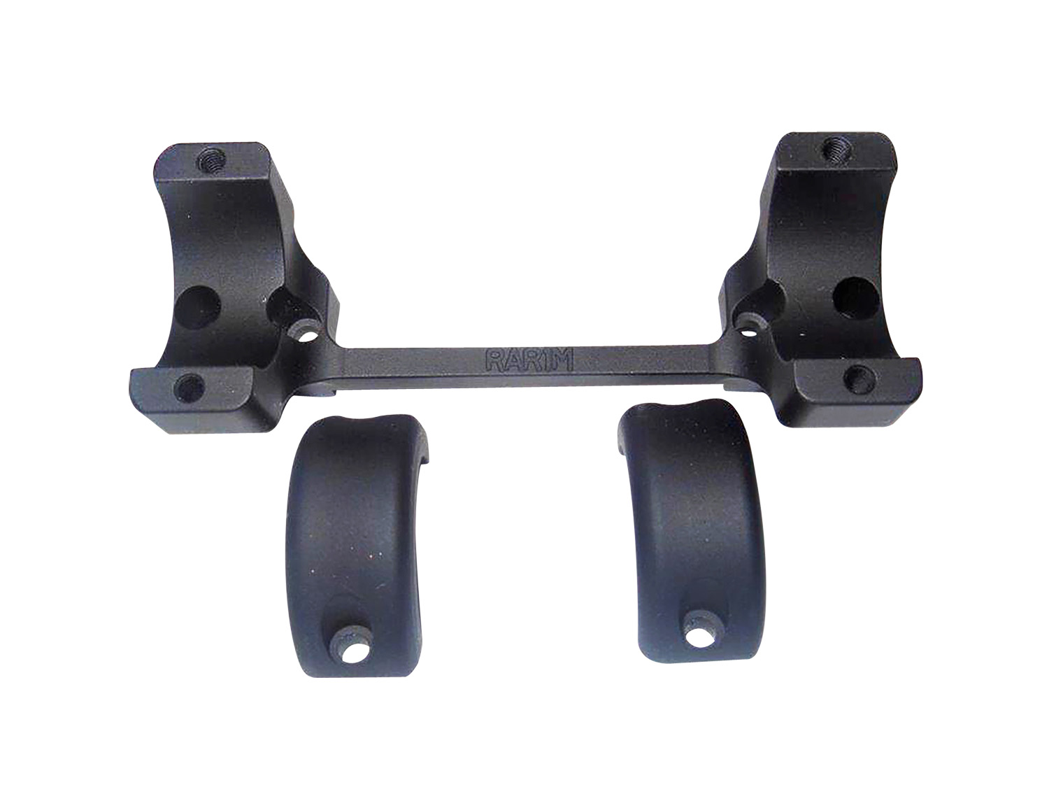 DNZ RAR1M Game Reaper-Ruger Scope Mount/Ring Combo Matte Black 1″