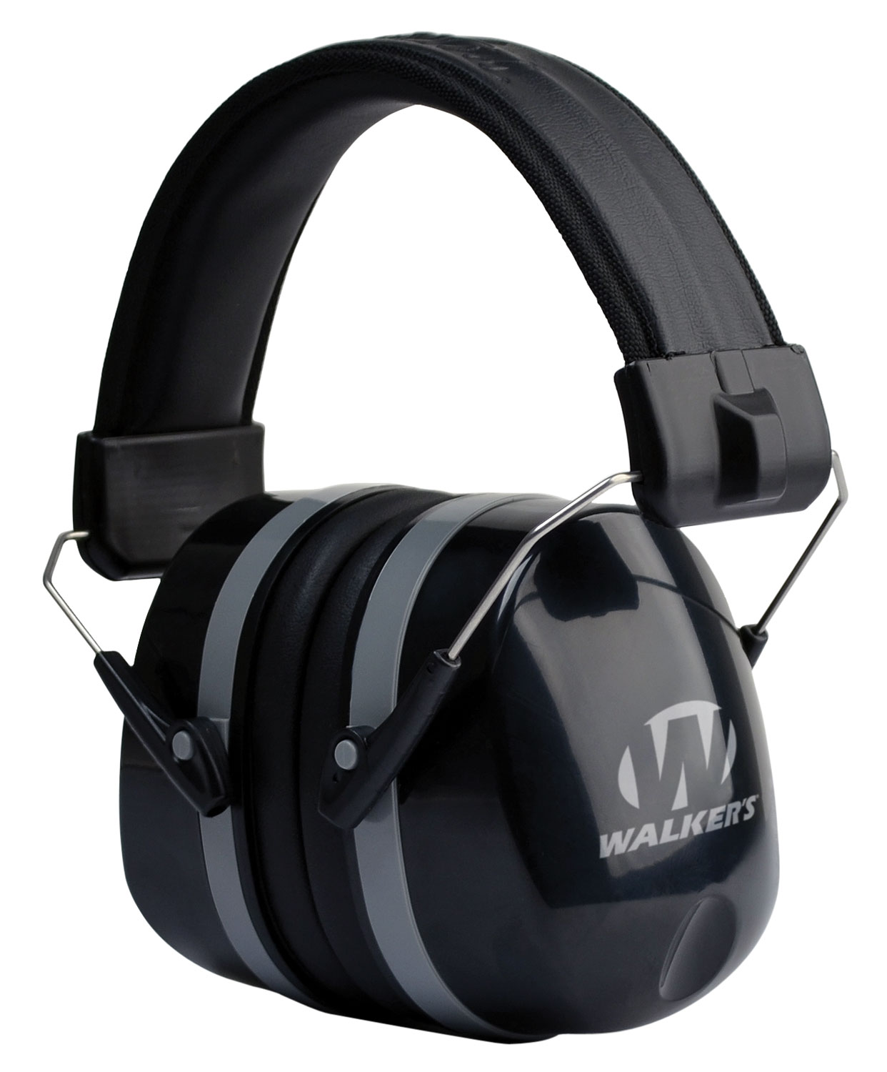 Walker’s GWPEXFM5 Premium Passive Muff 32 dB Over the Head Black Polymer