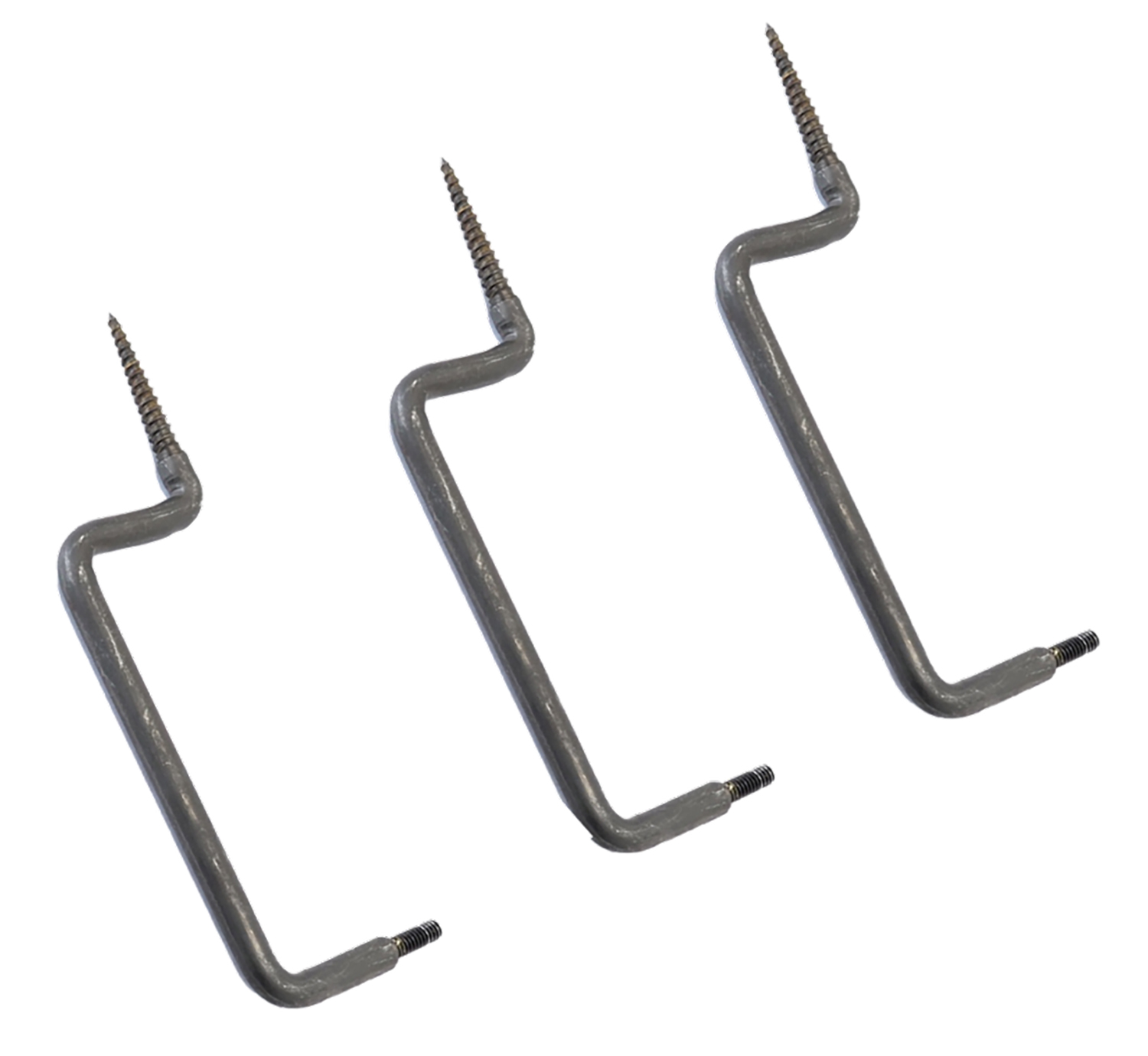 Stealth Cam STCTS3PK Tree Screw Mounts Compatible With 1/4″-20 thread adapter Black 3 Per Pkg