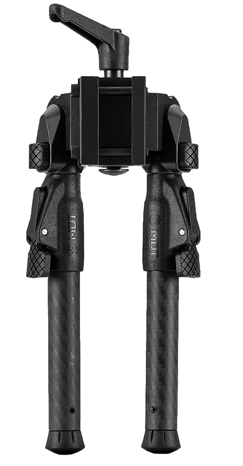 Mdt Sporting Goods Inc 105560BLK GRND-POD Black Aluminum, 4.5″-9.0″, Spiked Feet, Fits Picatinny Rail