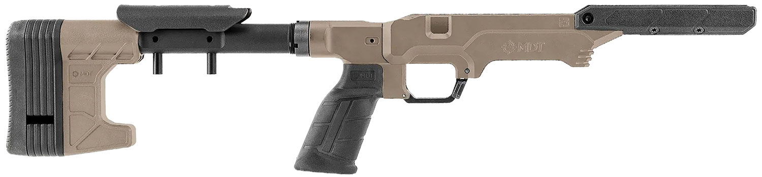 Mdt Sporting Goods Inc 114648FDE The Worker LSS Gen3 Flat Dark Earth Fits Remington 700 Long Action