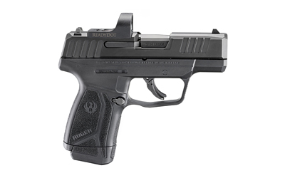 RUGER MAX-9 9MM 3.2″ 12RD BLK W/RDS