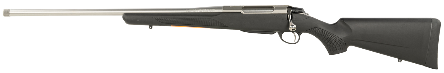 Tikka JRTXB47122MT T3 Lite Full Size 7mm PRC 3+1 22.40″ Stainless Threaded Barrel, Drilled & Tapped Stainless Steel Receiver, Fixed Black Synthetic Stock, Left Hand