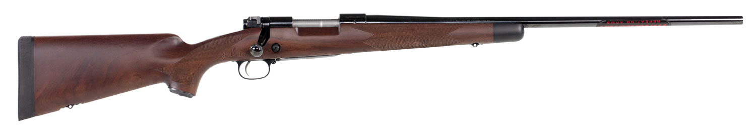 Winchester Repeating Arms 535203255 Model 70 Super Grade 300 WSM Caliber with 3+1 Capacity, 24″ Barrel, High Polished Blued Metal Finish & Satin Fancy Walnut Stock Right Hand (Full Size)