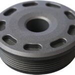 SILENCERCO BRAVO FRONT CAP TI 7.62MM BLK