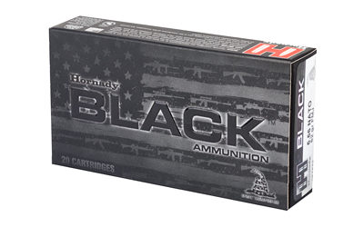 HRNDY BLACK 556NATO 62GR FMJ 20/200