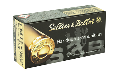 S&B 9MM 115GR FMJ 50/1000