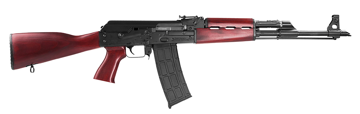 Zastava Arms Usa ZR90556SR PAP M90 5.56x45mm NATO 18.25″ 30+1, Black, Serbian Red Wood Furniture