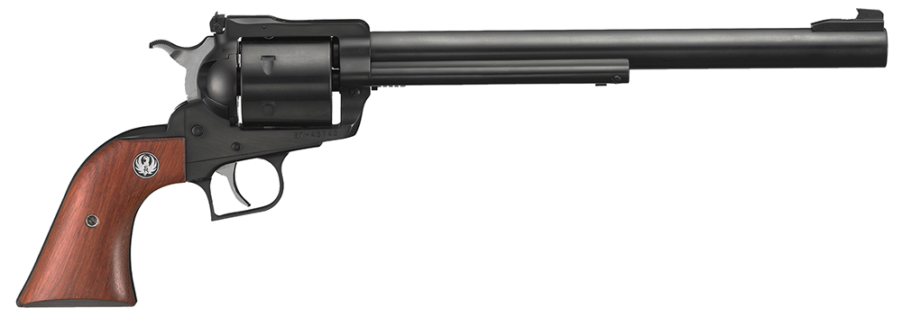 Ruger 0807 Super Blackhawk  Large Frame 44 Rem Mag/44 Special 6rd 10.50″ Blued Alloy Steel Barrel, Cylinder & Frame, Hardwood Grip, Transfer Bar Safety, Exposed Hammer