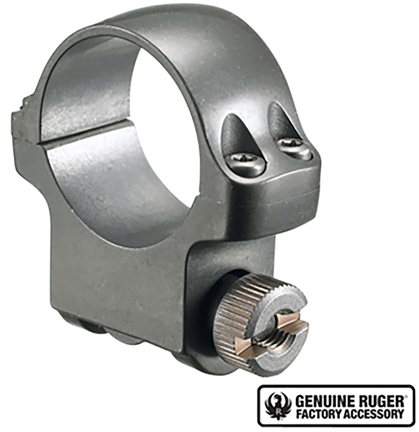 Ruger 90294 4KTG Scope Ring Silver 1″ Medium