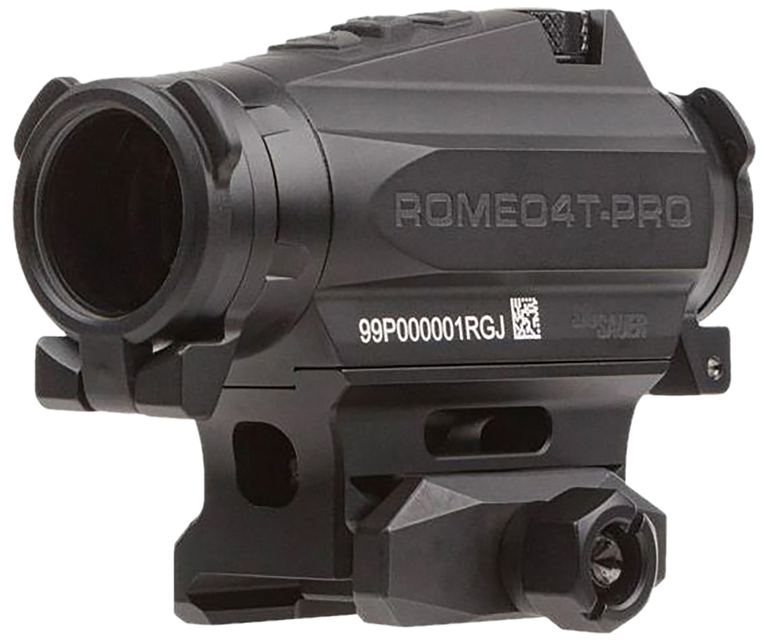 Sig Sauer Electro-Optics SOR44101 Romeo4T Pro Black 1 x 20 mm 2 MOA Red Quad Ballistic Dot/65 MOA Circle