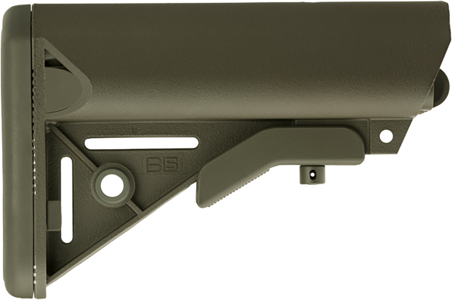 B5 Systems SOP1097 Enhanced SOPMOD OD Green Synthetic for AR-Platform with Mil-Spec Receiver Extension (Tube Not Included)