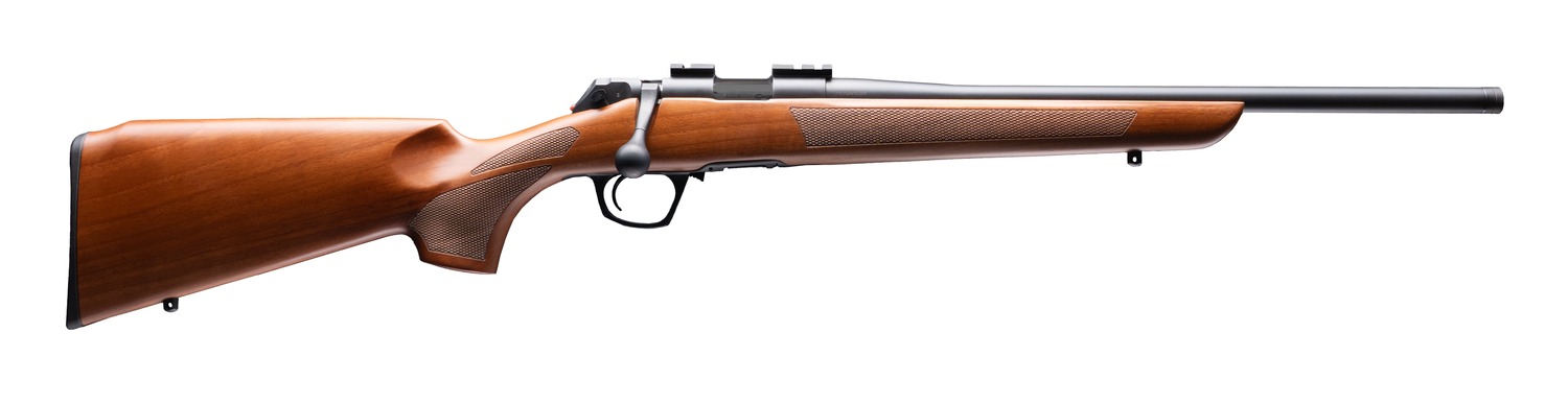CVA CR2202 Cascade  22 LR 10+1 18″ Matte Blued Steel Threaded Barrel & Receiver w/Picatinny Rail, Fixed Walnut Stock