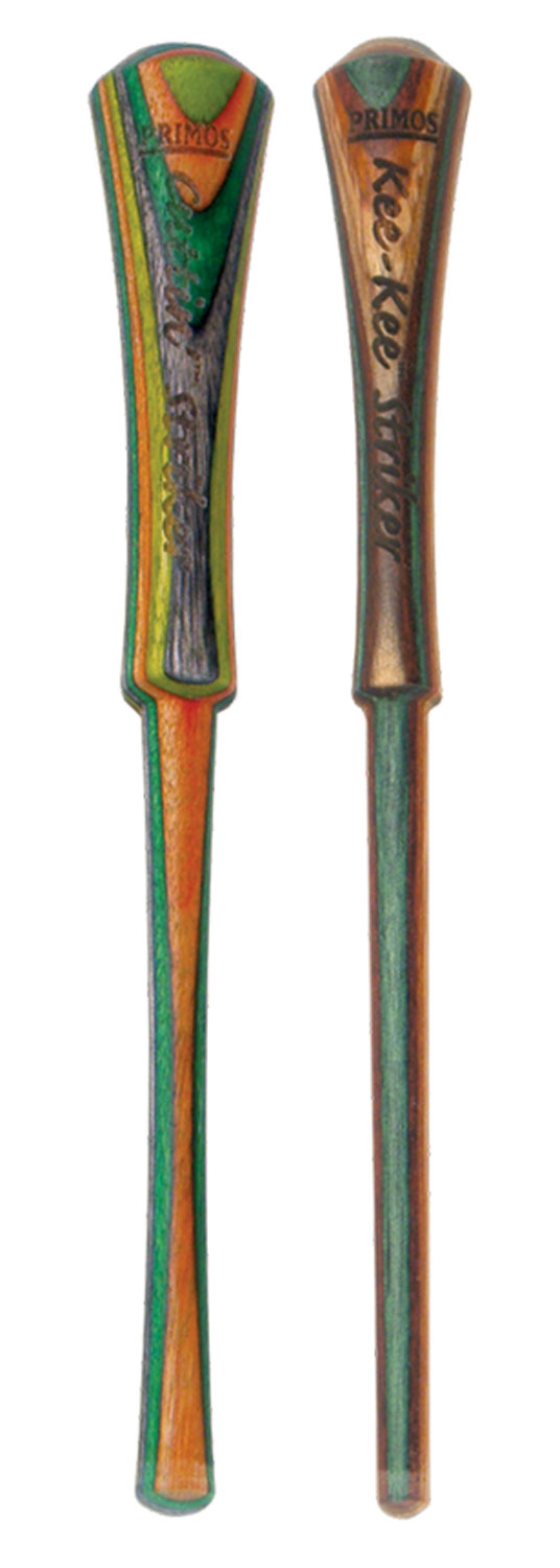 Primos PS1510 Custom Striker Striker Call Attracts Turkey Species Multi-Color Wood 2 Pack