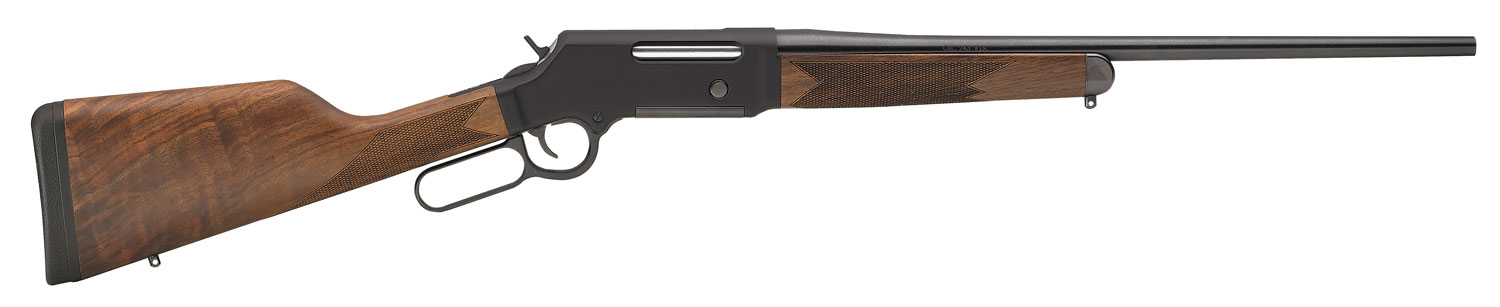 Henry H014308 Long Ranger Full Size 308 Win 4+1 20″ Blued Steel Barrel, Black Hard Coat Anodized Steel Receiver, American Walnut Stock Right Hand