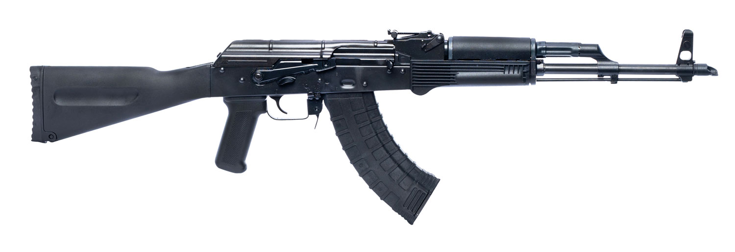 Riley Defense Inc RAK102 RAK 7.62x39mm 30+1 16.25″ 4150 Nitride Barrel, Heat-Treated Mil-Spec Stamped Steel Receiver, Upper & Lower Handguards, Polymer Butt Stock w/Pistol Grip