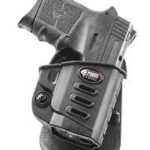 Fobus Evolution Series Paddle Holster For S&W Bodyguard 380 in Black Right Hand