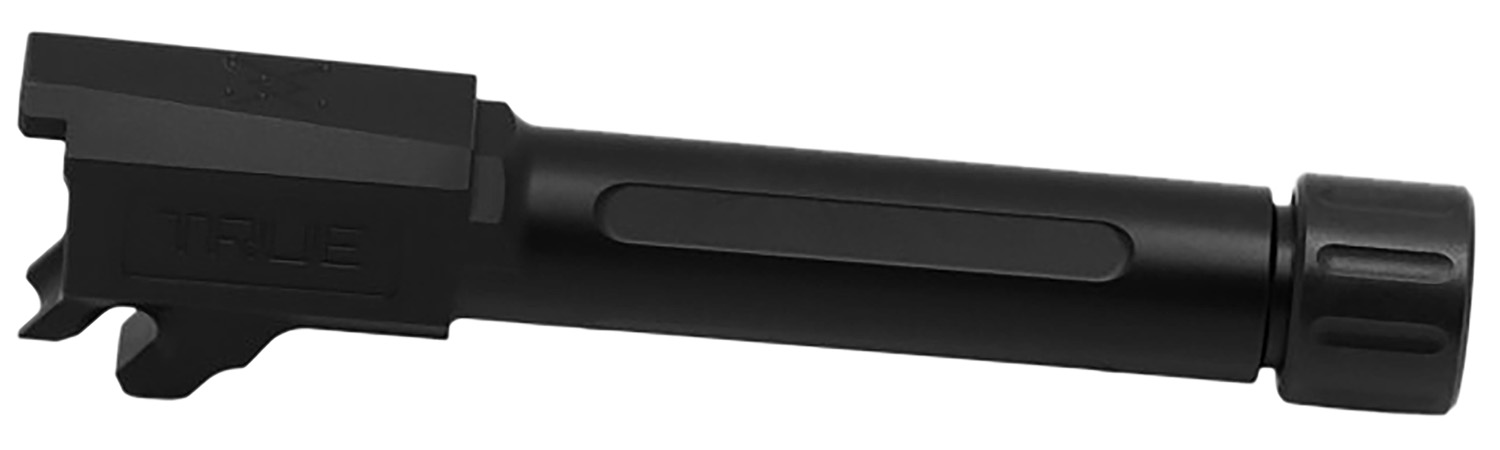 True Precision Inc TPP365BXTBL Sig P365  9mm Luger 3.10″ Threaded Black Nitride Stainless Steel, Fits Sig P365/P365 SAS/P365X