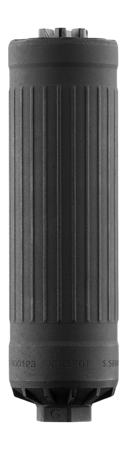 Dead Air CT5PDTBLK5824 CT5P Patrol 6mm/5.56 NATO 1.60″ Black Haynes 282 5/8×24