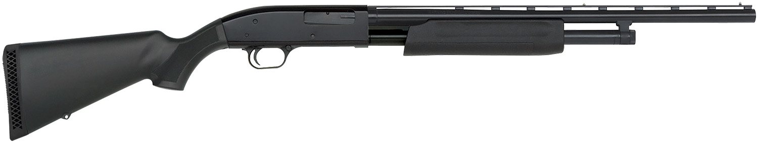 Maverick Arms 32202 88 All Purpose Youth 20 Gauge Pump 3″ 5+1 22″ Blued Vent Rib Barrel, Blued Steel Receiver, Fixed Black Synthetic Stock