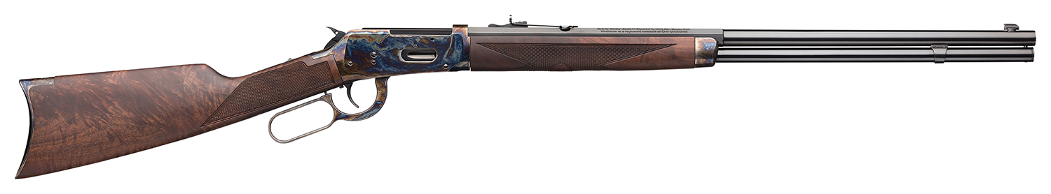 Winchester Guns 534291117 Model 94 Deluxe Sporting 38-55 Win 8+1 24″ Color Case Hardened Grade V/VI Oil Checkered Walnut Stock Right Hand (Full Size)