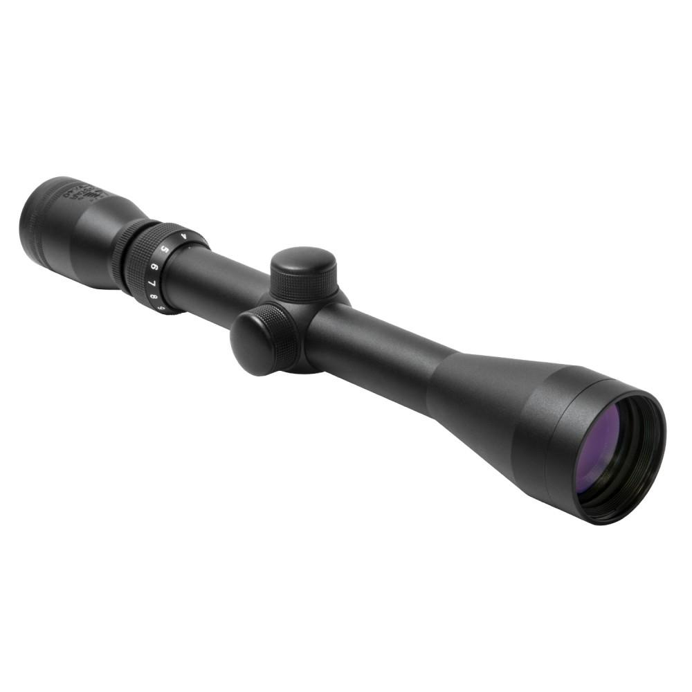 NcStar Shooter I Gen II Series 3-9x40mm Rifle Scope – Weaver Rings Incl – Black