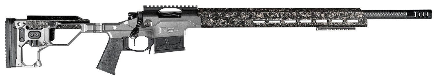 Christensen Arms 8010307401 Modern Precision 308 Win 20″ Threaded Carbon Fiber Barrel 5+1, Black Nitride Finish, Tungsten Anodized Folding Stock, Polymer Grip