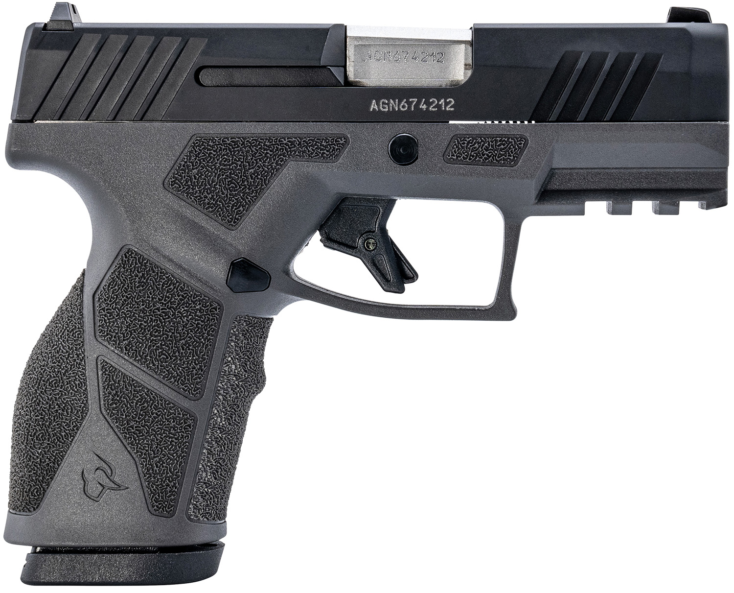 Taurus 1-GX2931G-10 GX2  9mm Luger 10+1 3.37″ Matte Stainless Steel Barrel, Matte Black Serrated Stainless Steel Slide, Gray Polymer Frame w/Picatinny Rail, Polymer Grip