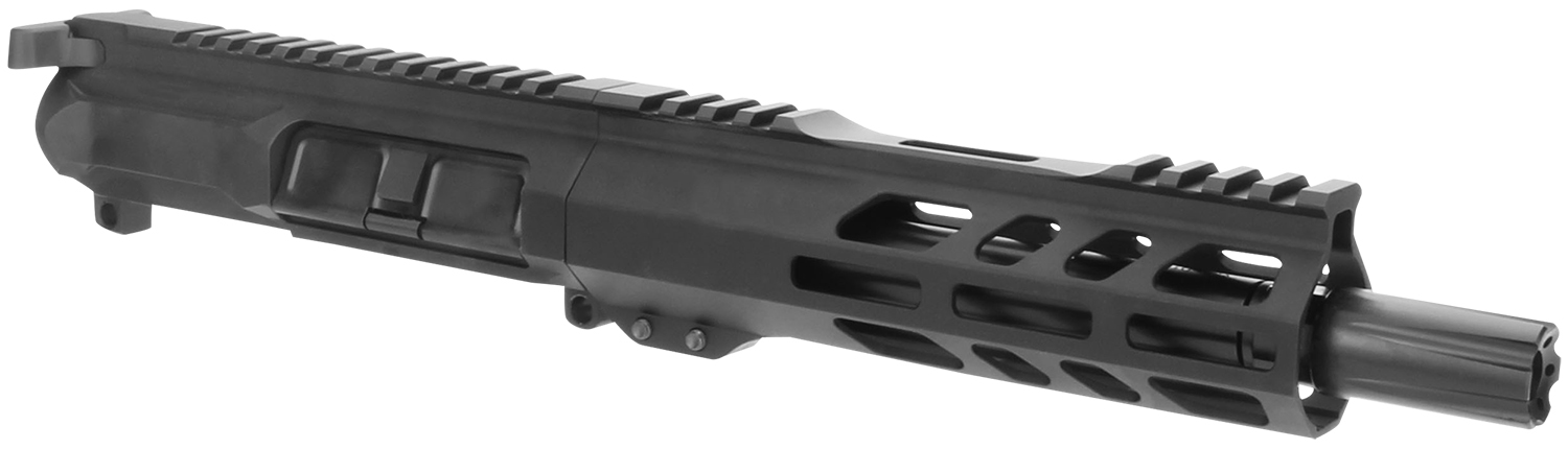 TacFire BU9MM7 Pistol Upper Assembly 9mm Luger Caliber with 7″ Black Nitride Barrel, Black Anodized 7075-T6 Aluminum Receiver & M-LOK Handguard for AR-Platform Includes Bolt Carrier Group